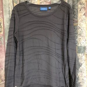 Simply Vera Long-Sleeved Tee, Sz. M